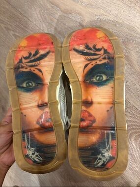 Women's Cream & White Mesh Fashion Sneakers - Casual Comfort